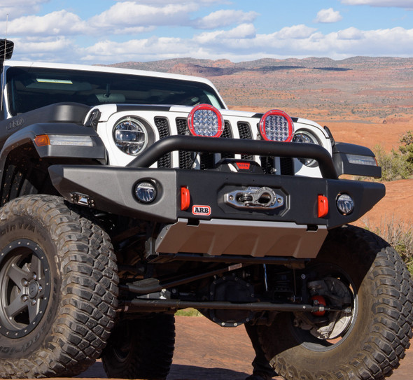 Front Bondi Deluxe Winch Bumper for 18-24 Jeep Wrangler JL & Gladiator JT |3450460