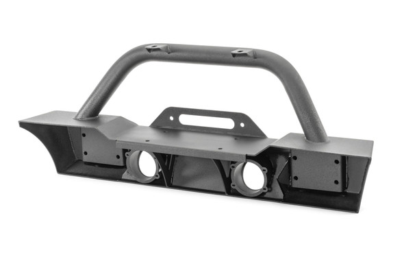 Stubby Front Bumper with Hoop for 18-24 Jeep Wrangler JL & Gladiator JT |12052-0143