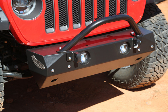 Stubby Winch Guard for 18-24 Jeep Wrangler JL & Gladiator JT |RH-90208