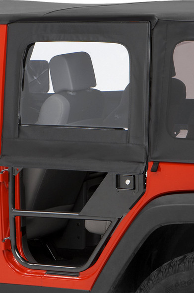 HighRock 4x4 Element Rear Upper Doors in Black Diamond for 07-18 Jeep Wrangler Unlimited JK 4 Door |5180635