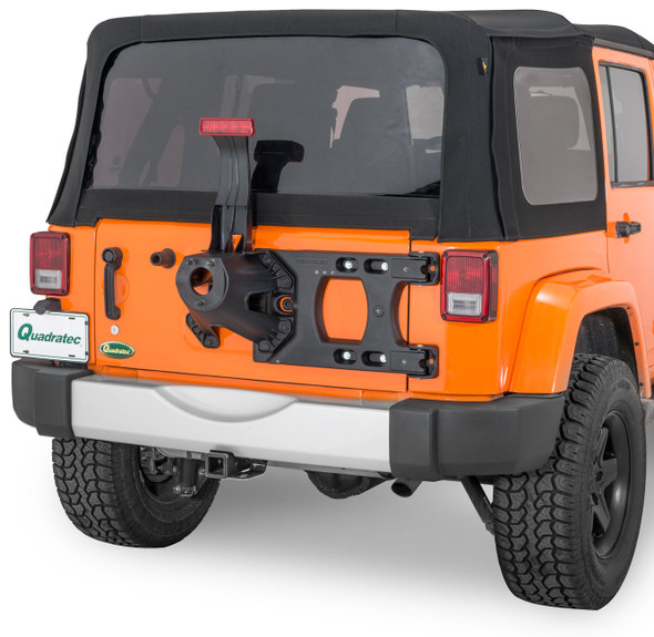 Alpha HD Hinged Spare Tire Carrier for 07-18 Jeep Wrangler JK |4838100