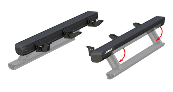 Aries ActionTrac Powered Running Boards for 07-18 Jeep Wrangler Unlimited JK