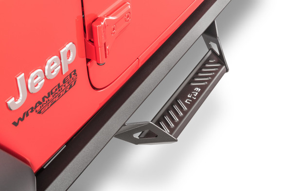 N-FAB PRJ1845-TX Predator Pro Nerf Steps for 18-25 Jeep Wrangler JL 2-Door