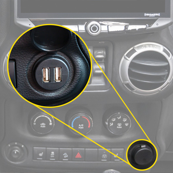 Stinger Off-Road SRK-JW18EH HEIGH10 Digital Multimedia Receiver Install Kit for 18-25 Jeep Wrangler JL & Gladiator JT