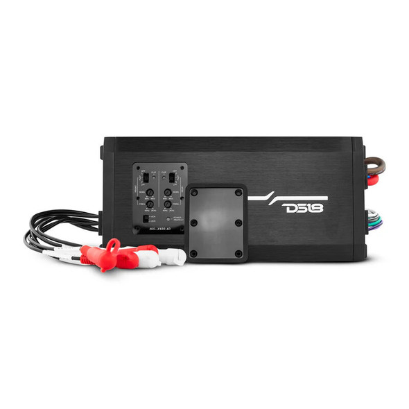 DS18 NXL-X600.4D NXL 4-Channel Full-Range Class D IP67 Marine & Powersports Amplifier 4 x 150 Watts Rms at 4-Ohm