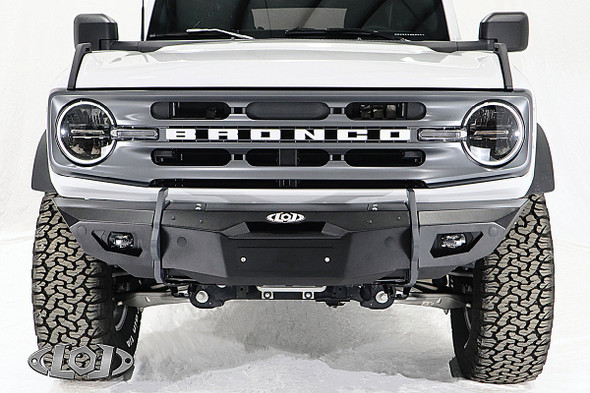LoD Offroad Full Width Winch Front Bumper for 21-25 Ford Bronco