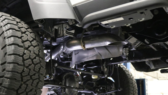 Corsa Performance 21060 Axle Back Exhaust System Sport Axle Back with Polished Stainless Tip for 20-25 Gladiator JT