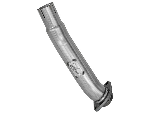 aFe Power 48-48024 Twisted Steel Loop Delete Down Pipe for 18-25 Jeep Wrangler JL & Gladiator JT with 3.6L