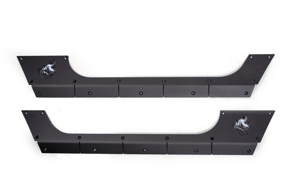 Crawltek Revolution Rocker Body Cladding for 07-18 Jeep Wrangler JK 2-Door