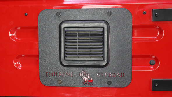 Fishbone Offroad FB31058 Backside Tailgate Cover with Vent Hole for 97-06 Wrangler TJ