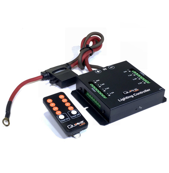 Quake LED QUIC798 Universal 60A 8-LED Light Controller Kit