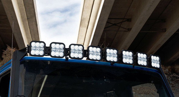 Diode Dynamics DD7266 SS5 CrossLink Windshield Combo Lightbar Kit Pro Kit for 07-18 Jeep Wrangler JK