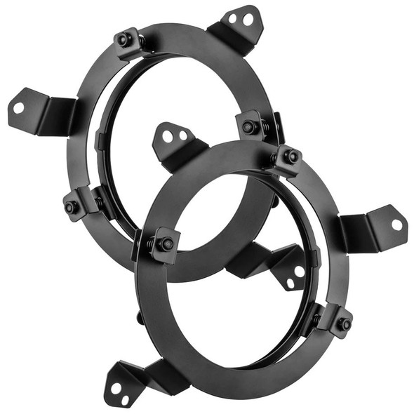 Oracle Lighting 5843-504 Adjustable 7" Headlight Brackets (Pair) for 18-25 Jeep Wrangler JL
