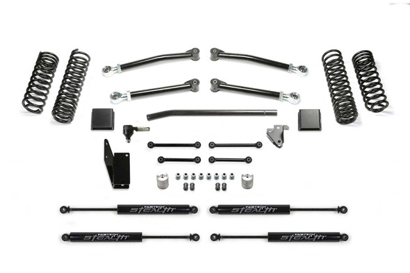 Fabtech K4167M 3in Trail Lift Kit with Stealth Monotube Shocks for 20-25 Jeep Gladiator JT