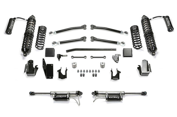 Fabtech K4214DL 3'' Trail Lift Kit with Rear Reservoir for 20-22 Jeep Gladiator JT - Diesel