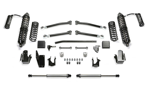 Fabtech K4219DL 5" Trail Lift Kit without Rear Reservoir for 20-22 Jeep Gladiator JT - Gas