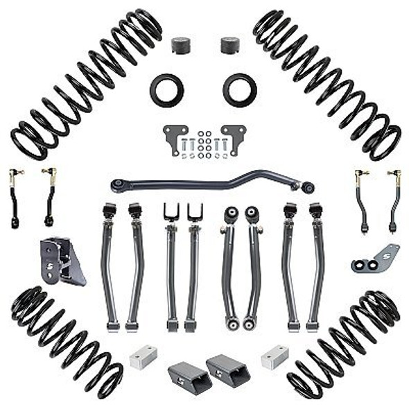 Synergy Manufacturing 8822-2000 Stage 2 Suspension System 2" Lift for 18-25 Jeep Wrangler JL 2-Door