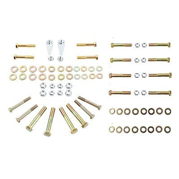 Synergy Manufacturing 8850-04 Complete Control Arm and Track Bar Hardware Kit for 20-25 Jeep Gladiator JT