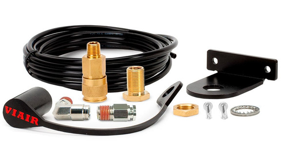 Viair 90011 3/8" Pro Series Air Source Relocation Kit with L-Shaped Mounting Bracket - 3/8'' Air Line