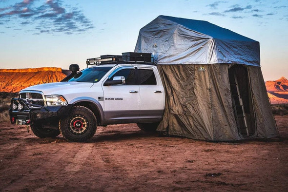 Tuff Stuff Overland TS-RTT-EWC-RAN-65 Xtreme Weather Cover in Silver for Ranger-65 Softshell Rooftop Tents