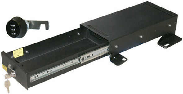 Tuffy Security Products Conceal Carry Security Drawer for 97-06 Jeep Wrangler TJ (No flip seat)