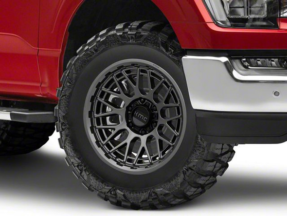 KMC Technic Anthracite 6-Lug Wheel; 18x9; 0mm Offset - F150 Wheels