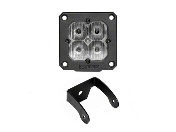 XK Glow App Controlled C3 Flush Mount LED Cube Light Kit with Controller Upgrade; Driving Beam - F150 Light Bar