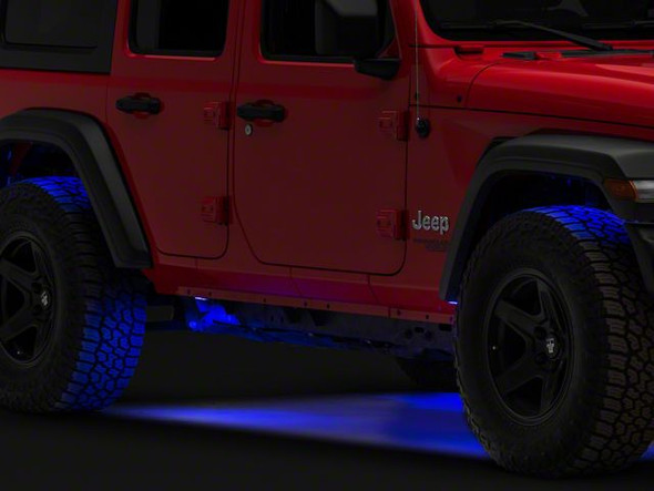 8-LED Discovery Series RGB Rock Lights with Remote Controller and Bluetooth - Silverado 1500 Accent Lights
