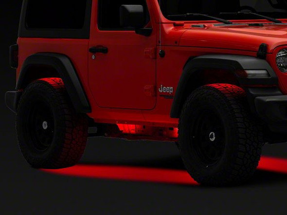 8-LED Discovery Plus Series Multi-Color RGB-W LED Rock Lights - X5F3 - Silverado 1500 Accent Lights