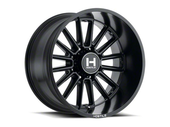 Hostile Predator Asphalt 8-Lug Wheel; 20x10; -19mm Offset - 14C5F250