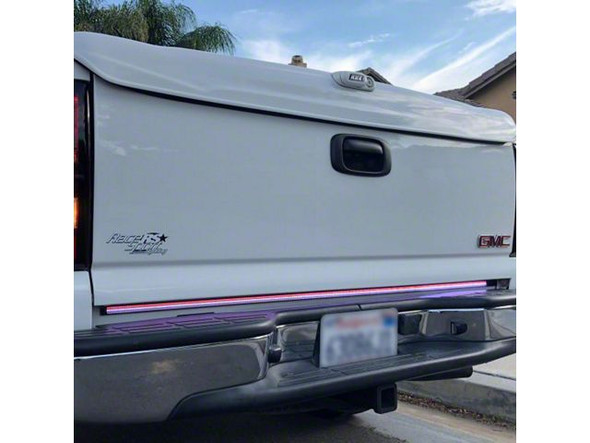 Triple Row LED Tailgate Light Bar with Sequential Amber Turn Signal; 60-Inch - S3500