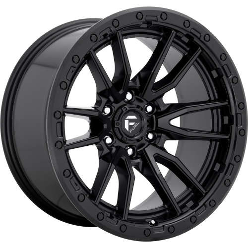 Fuel Offroad Wheels Rebel D679 Matte Black 20x10 -18mm Offset 6x135