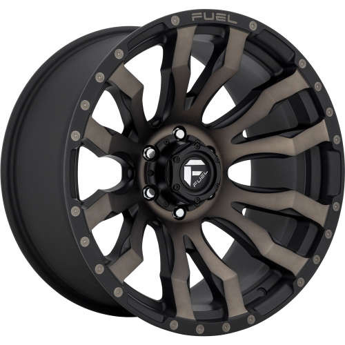 Fuel Offroad Wheels Blitz D674 Matte Black Machined DDT 20x9 20mm Offset 8x170