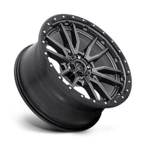 Fuel Offroad Wheels Rebel D680 Matte Anthracite Black Lip 20x9 20mm Offset 6x135