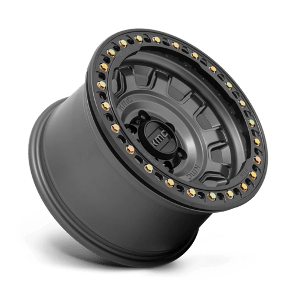 KMC Wheels Tank KM236 Anthracite 17x9 -38mm Offset 5x127 (5x5) | Fits Jeep Wrangler 07-Up and Jeep Gladiator KMC Wheels Tank KM236 Anthracite 17x9 -38mm Offset 5x127 (5x5) | Fits Jeep Wrangler 07-Up and Jeep Gladiator