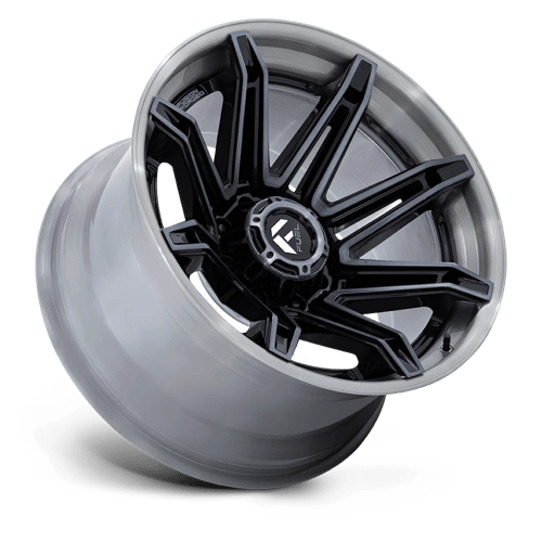 Fuel Offroad Wheels Brawl FC401 Gloss Black With Gray Tint 22x10 -18mm Offset 6x135