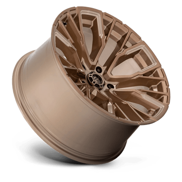 Fuel Offroad Wheels Rebar D850 Platinum Bronze Milled 20x10 -18mm Offset 5x127 (5x5) | Fits Jeep Wrangler 07-Up and Jeep Gladiator