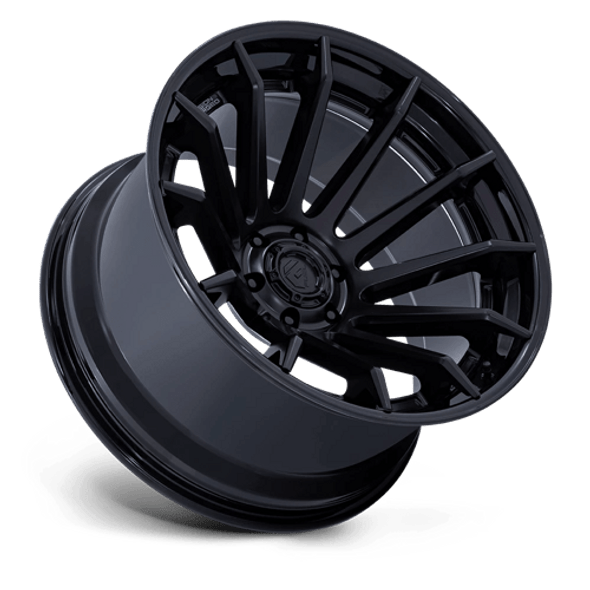 Fuel Offroad Wheels Burn FC403 Matte Black With Gloss Black Lip 20x10 -18mm Offset 5x127 (5x5) | Fits Jeep Wrangler 07-Up and Jeep Gladiator
