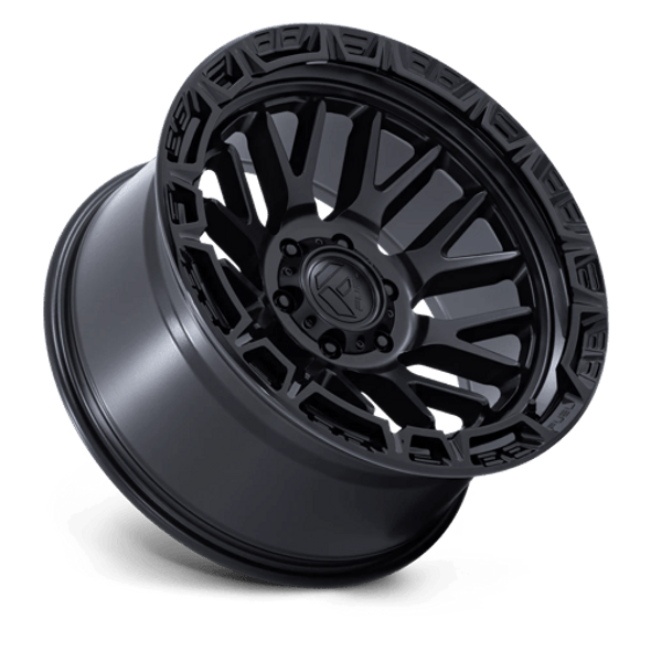 Fuel Offroad Wheels Rail FC890 Matte Black Gloss Black Lip 20x9 1mm Offset 5x127 (5x5) | Fits Jeep Wrangler 07-Up and Jeep Gladiator