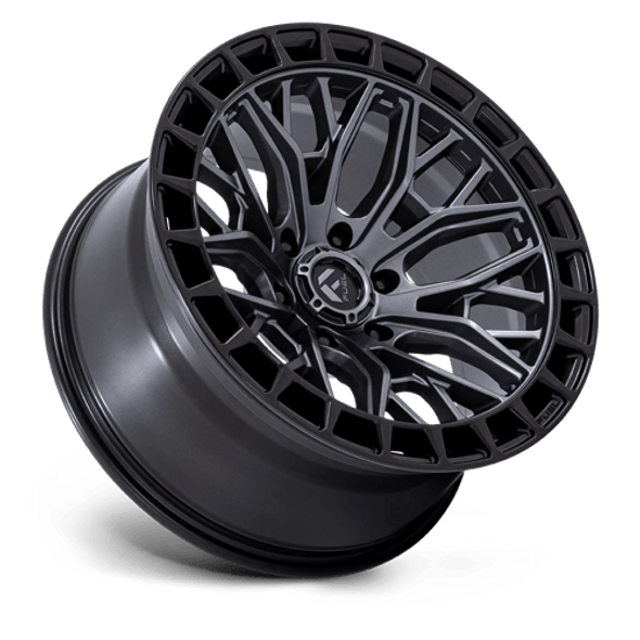 Fuel Offroad Wheels Sigma FC869 Matte Gunmetal Matte Black Lip 20x10 -18mm Offset 5x127 (5x5) | Fits Jeep Wrangler 07-Up and Jeep Gladiator