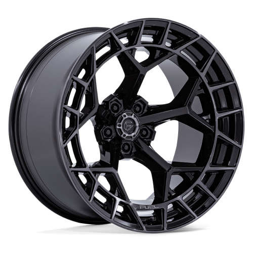Fuel Offroad Wheels Charger FC873 Gloss Black Brushed Face Dark Tint 20x9 20mm Offset 6x135