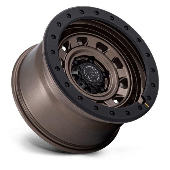 Black Rhino Wheels Xplorer BR023 Burnt Bronze with Matte Black Lip 17x9 -12mm Offset 5x127 (5x5) | Fits Jeep Wrangler 07-Up and Jeep Gladiator