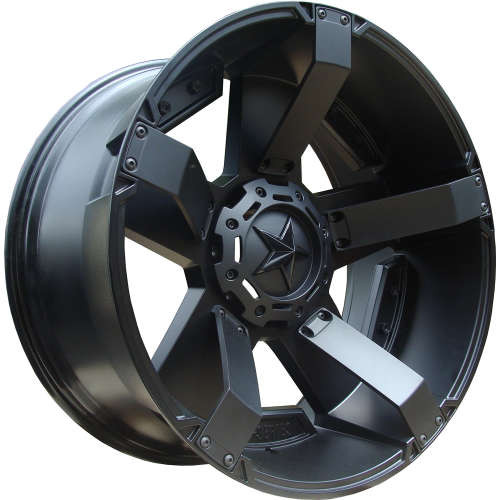 XD Series Wheels Rockstar II XD811 Matte Black 20x9 30mm Offset 5x114.3 (5x4.5),5x127 (5x5)