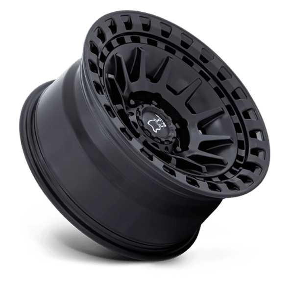 Black Rhino Wheels Barrage BR009 Matte Black 17x8.5 -10mm Offset 5x127 (5x5) | Fits Jeep Wrangler 07-Up and Jeep Gladiator