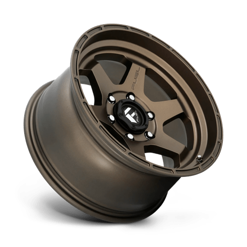 Fuel Offroad Wheels Shok D666 Matte Bronze 18x9 1mm Offset 6x139.7 (6x5.5)