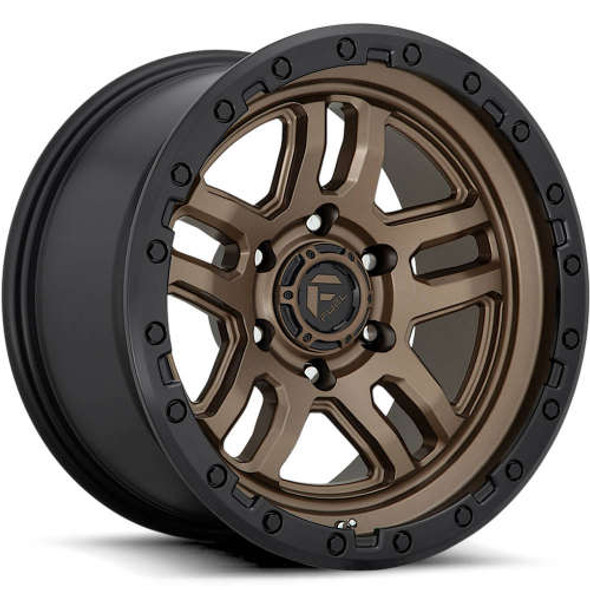 Fuel Offroad Wheels Ammo D702 Matte Bronze Black Bead Ring 17x9 1mm Offset 5x127 (5x5) | Fits Jeep Wrangler 07-Up and Jeep Gladiator Fuel Offroad Wheels Ammo D702 Matte Bronze Black Bead Ring 17x9 1mm Offset 5x127 (5x5) | Fits Jeep Wrangler 07-Up and Jeep Gladiator