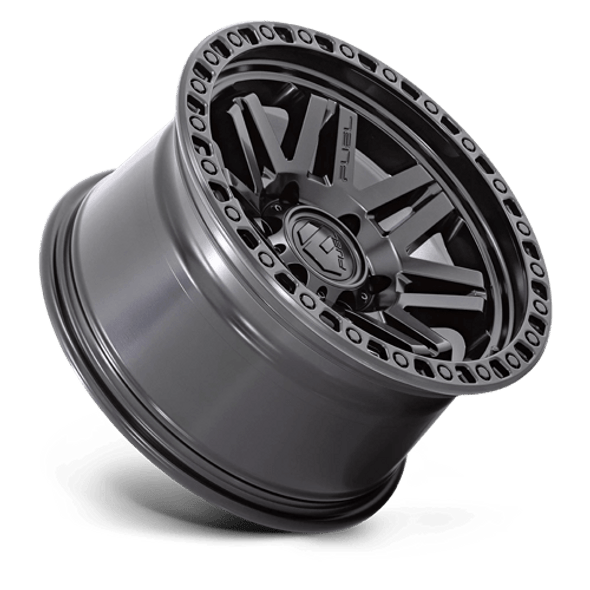 Fuel Offroad Wheels Syndicate D810 Blackout 17x9 -12mm Offset 5x127 (5x5) | Fits Jeep Wrangler 07-Up and Jeep Gladiator