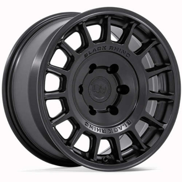 Black Rhino Wheels Voll BR015 Matte Black 17x8.5 25mm Offset 5x127 (5x5) | Fits Jeep Wrangler 07-Up and Jeep Gladiator