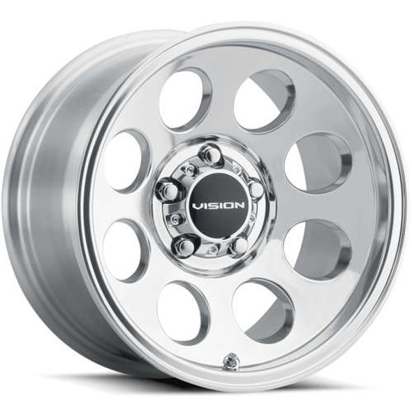 Vision Wheels Midway 56 Polished 18x9 -12mm Offset 5x127 (5x5) | Fits Jeep Wrangler 07-Up and Jeep Gladiator Vision Wheels Midway 56 Polished 18x9 -12mm Offset 5x127 (5x5) | Fits Jeep Wrangler 07-Up and Jeep Gladiator