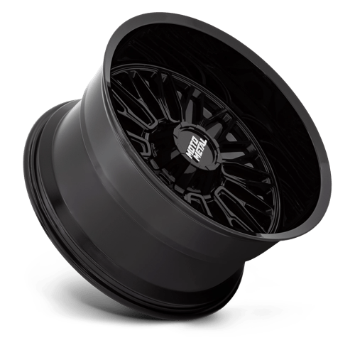 Moto Metal Wheels Stinger MO809 Gloss Black 20x10 -18mm Offset 5x127 (5x5),5x139.7 (5x5.5) | Fits Jeep Wrangler 07-Up and Jeep Gladiator